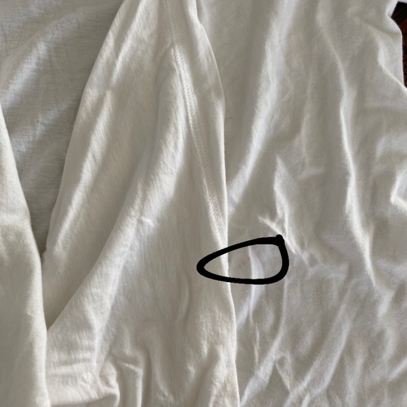 𝅺pact White Asymmetrical Organic Cotton cardigan XS - Picture 7 of 8